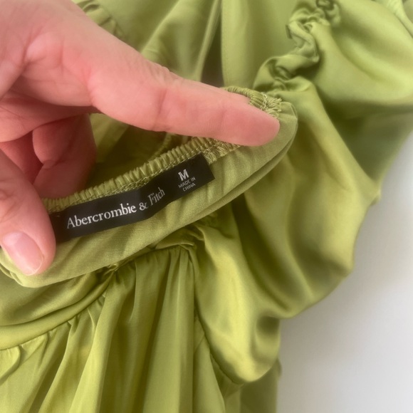 Abercrombie and Fitch Olive Green Dress - Picture 3 of 3